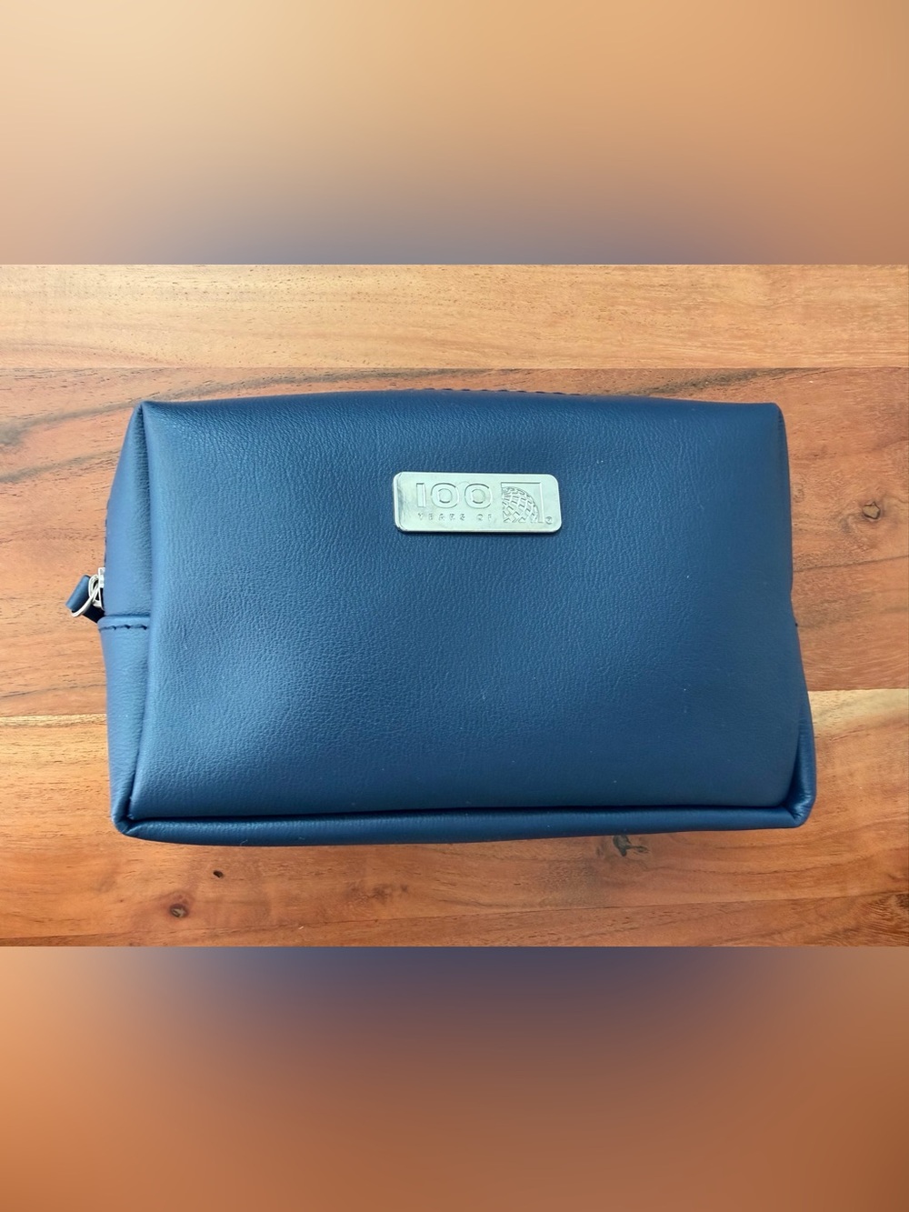 United Airlines 100th Anniversary  First Class Navy Toiletry Kit